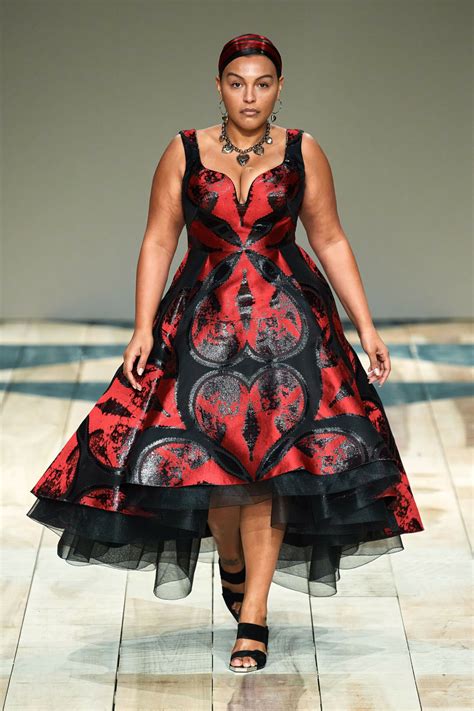 plus size model chanel runway|Plus.